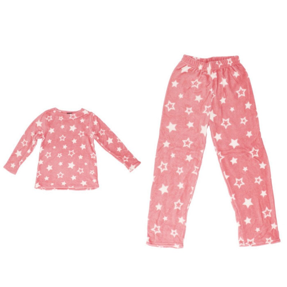 パジャマ レディース 長袖 通販 ルームウェア 上下セット 部屋着 おしゃれ かわいい マイクロファイバー セットアップ クルーネック 女性 ズボン パジャマ | ふわもこ | 03