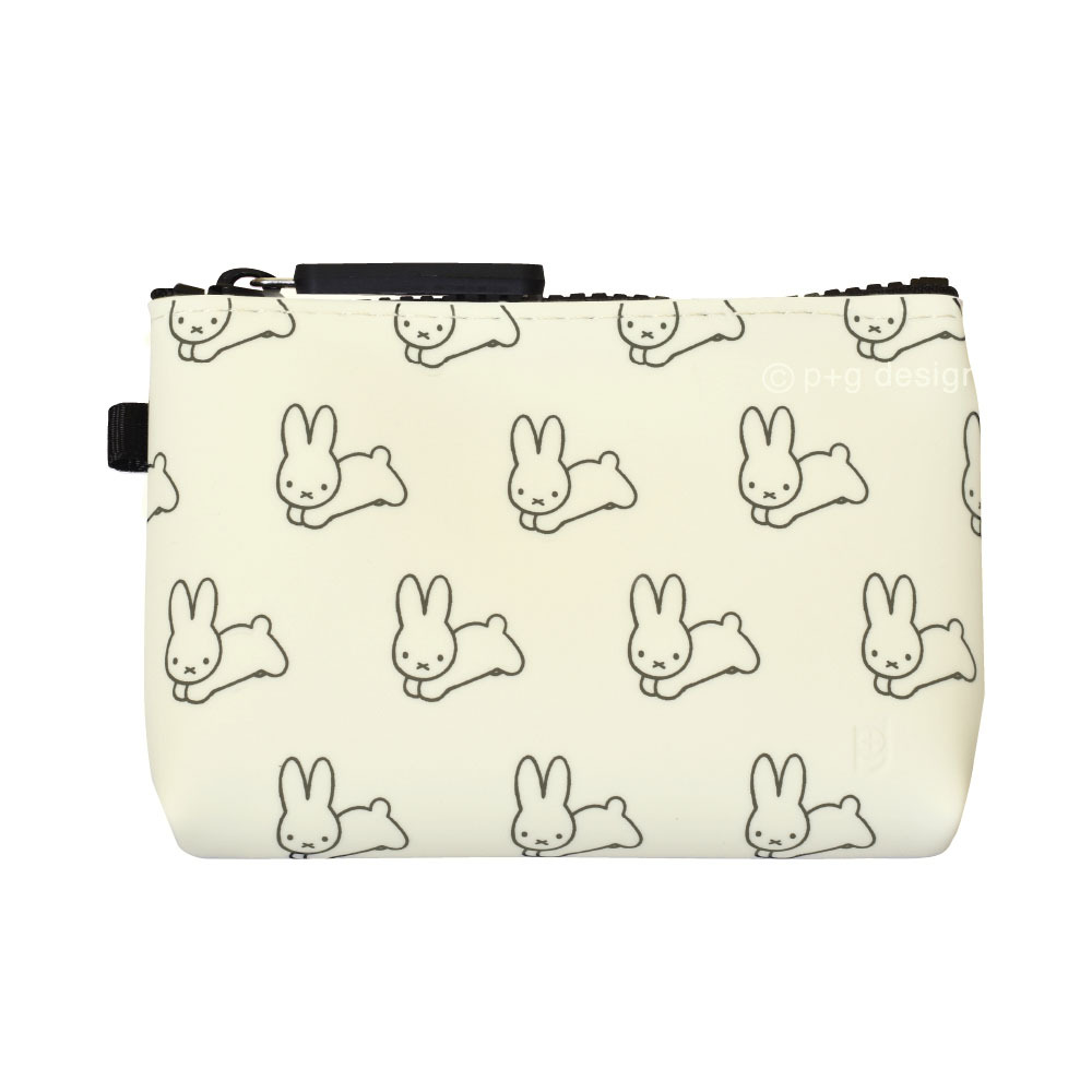 ポーチ 通販ポーチ 小物入れ 可愛い キャラクター グッズ 大人 ミニポーチ ミッフィー 小さめ リップケース 薬ケース 携帯用 マルチポーチ シリコン ジッパー | p+g design | 03