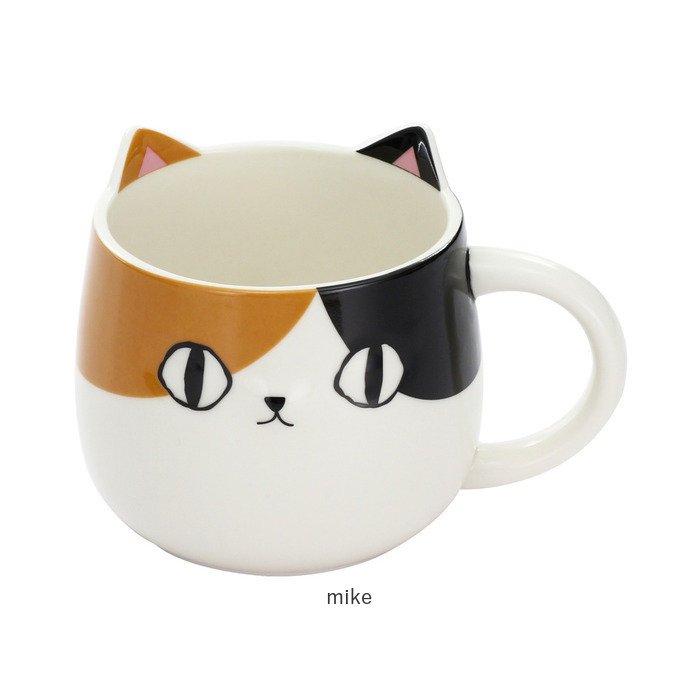 セラミック藍 マグカップ 通販 にゃん屋 猫3兄弟 マグ カップ 湯呑み コップ 食器 猫 ネコ ねこ セラミック 藍 ai 陶器 ギフト 贈り物 誕生日 セラミック藍 |  | 10