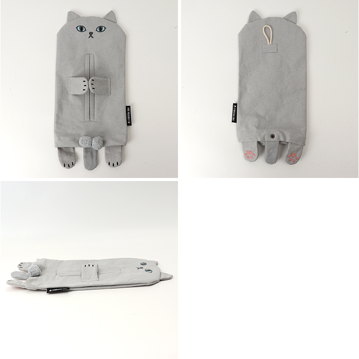 ティッシュカバー アンドパッカブル 通販 ニャンタマティッシュカバー ティッシュケース おしゃれ かわいい 猫 ねこ ネコ ティッシュ AND ティッシュカバー |  | 11