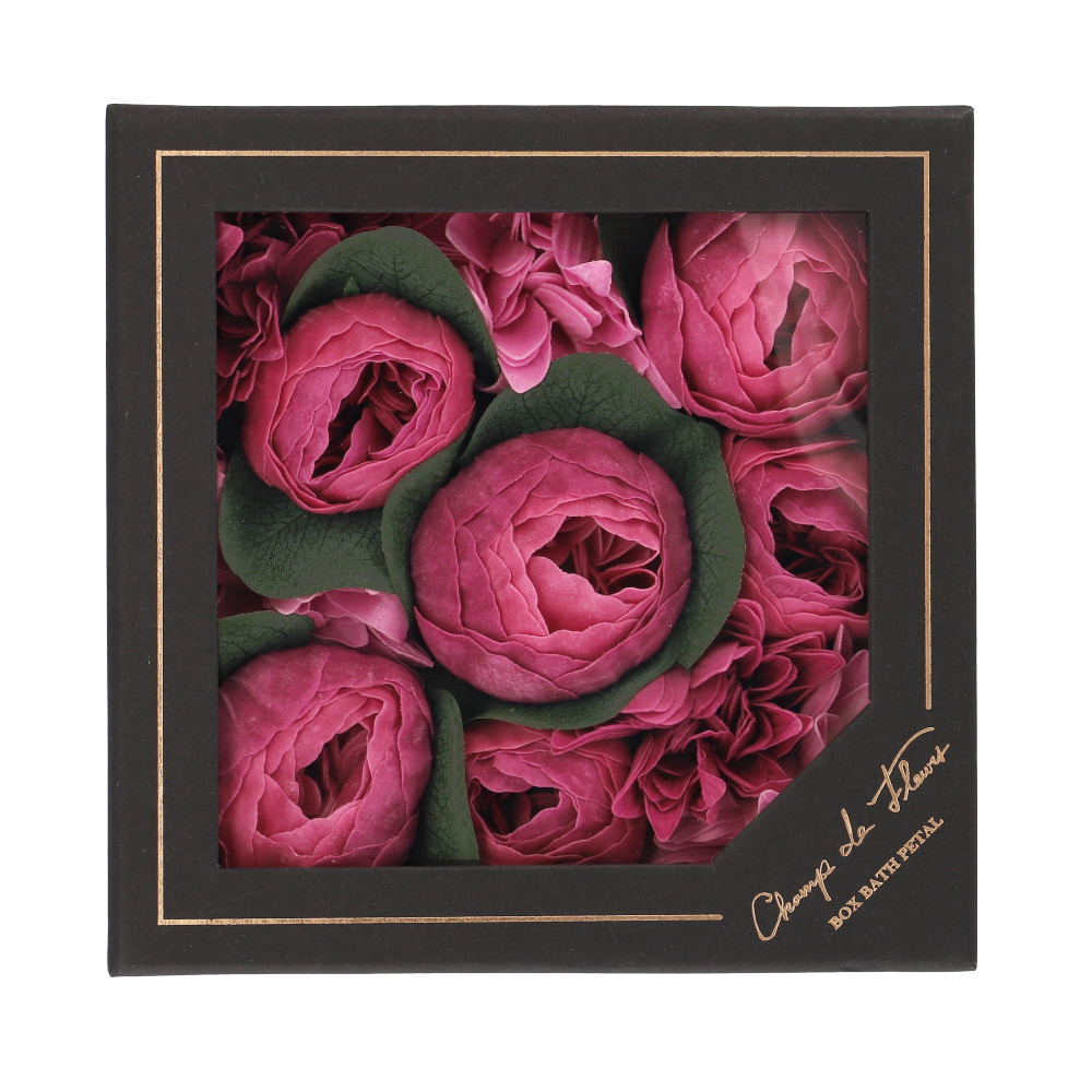 入浴剤 通販入浴剤 ギフト お洒落 母の日 花 花束 バスペタル 贈り物 プレゼント ギフトボックス お祝い 記念日 記念品 Champ de Fleurs シャン ド 入浴剤 | 花束 | 01