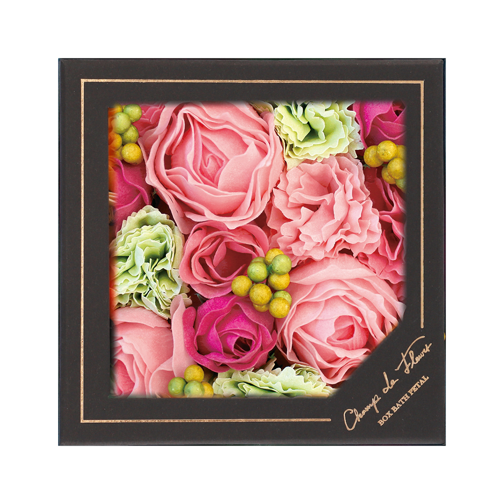 入浴剤 通販入浴剤 ギフト お洒落 母の日 花 花束 バスペタル 贈り物 プレゼント ギフトボックス お祝い 記念日 記念品 Champ de Fleurs シャン ド 入浴剤 | 花束 | 03