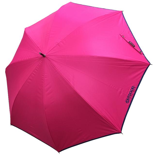 長傘 通販長傘 65cm 晴雨兼用 メンズ レディース OUTDOOR PRODUCTS アウトドアプロダクツ 傘 UVカット 裏PUコーティング 遮光率 99％以上 大きめ 男女兼用 | OUTDOOR PRODUCTS | 01