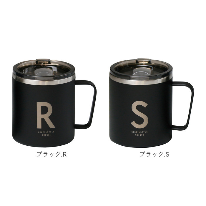ステンレス 通販ステンレス マグカップ 蓋付き アルファベットマグ