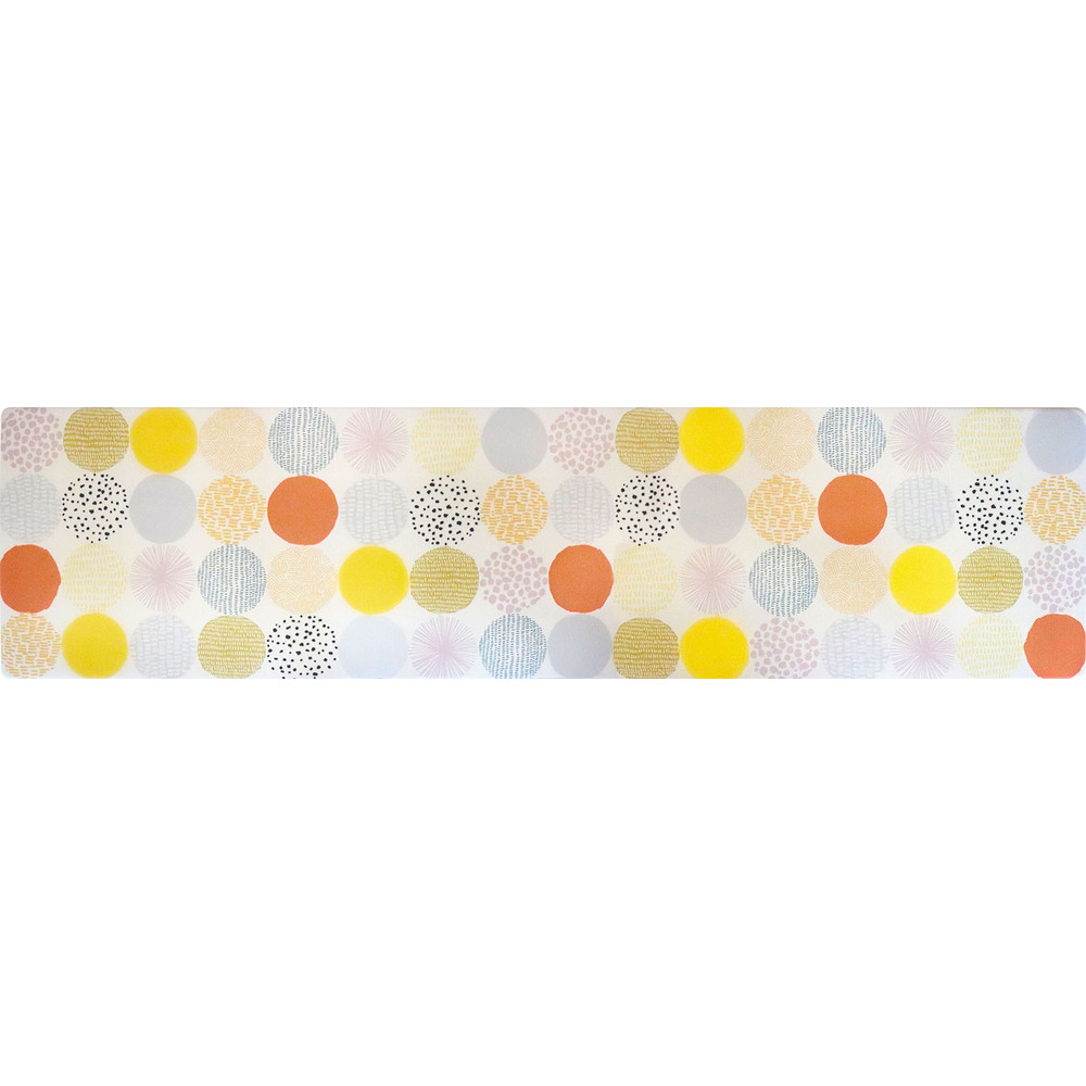 キッチンマット 60&times;240 通販 台所 敷物 マット カーペット 北欧風 欧風 ?拭ける 防水 撥水 はっ水 室内 滑り止め シンプル カジュアル ボーダー モダン