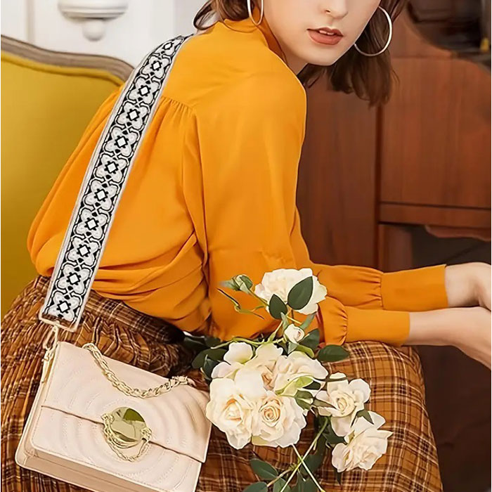 ショルダーストラップ バッグ 刺繍 通販 幅広 太め ショルダーベルト バッグ用 バック用 ショルダーストラップのみ バッグストラップ ショルダーストラップ | BACKYARD FAMILY | 11