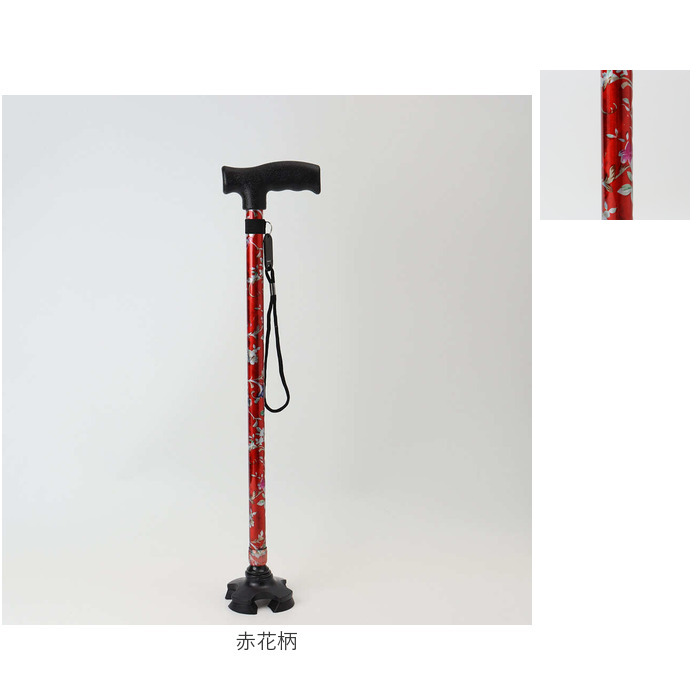 杖 レディース オシャレ 通販 レディース杖 メンズ杖 花柄ステッキ かわいい杖 軽量アルミ製 長さ調節可能 コンパクト持ち運び 敬老の日ギフト | BACKYARD FAMILY | 14