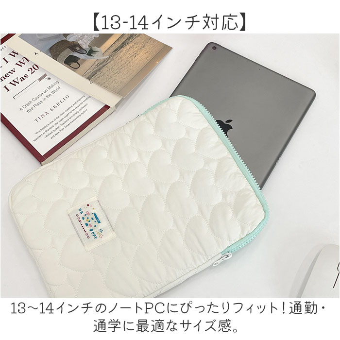 ノートパソコン ケース おしゃれ 通販 pcケース パソコンケース モバイルケース タブレットケース 13インチ タブレットカバー 撥水 薄い 可愛い シンプル | BACKYARD FAMILY | 05