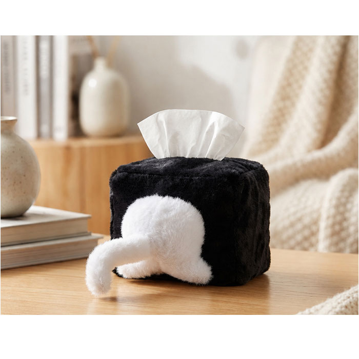 ティッシュケース 猫 かわいい 通販 ティッシュカバー おしゃれ おもしろグッズ 猫グッズ ねこ雑貨 ぬいぐるみ風 ふわふわ インテリア雑貨 | BACKYARD FAMILY | 06