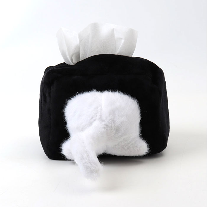 ティッシュケース 猫 かわいい 通販 ティッシュカバー おしゃれ おもしろグッズ 猫グッズ ねこ雑貨 ぬいぐるみ風 ふわふわ インテリア雑貨 | BACKYARD FAMILY | 09