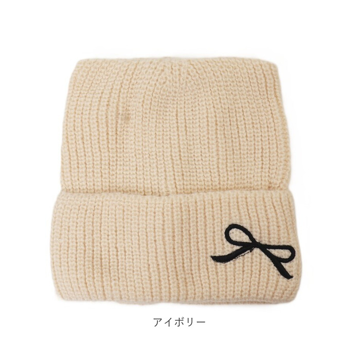 猫耳ニット帽 レディース 通販 ニット帽子 ねこみみ帽子 ネコ耳ハット 防寒 秋冬 あったか ニットキャップ リブ編み ビーニー かわいい おしゃれ | BACKYARD FAMILY | 17