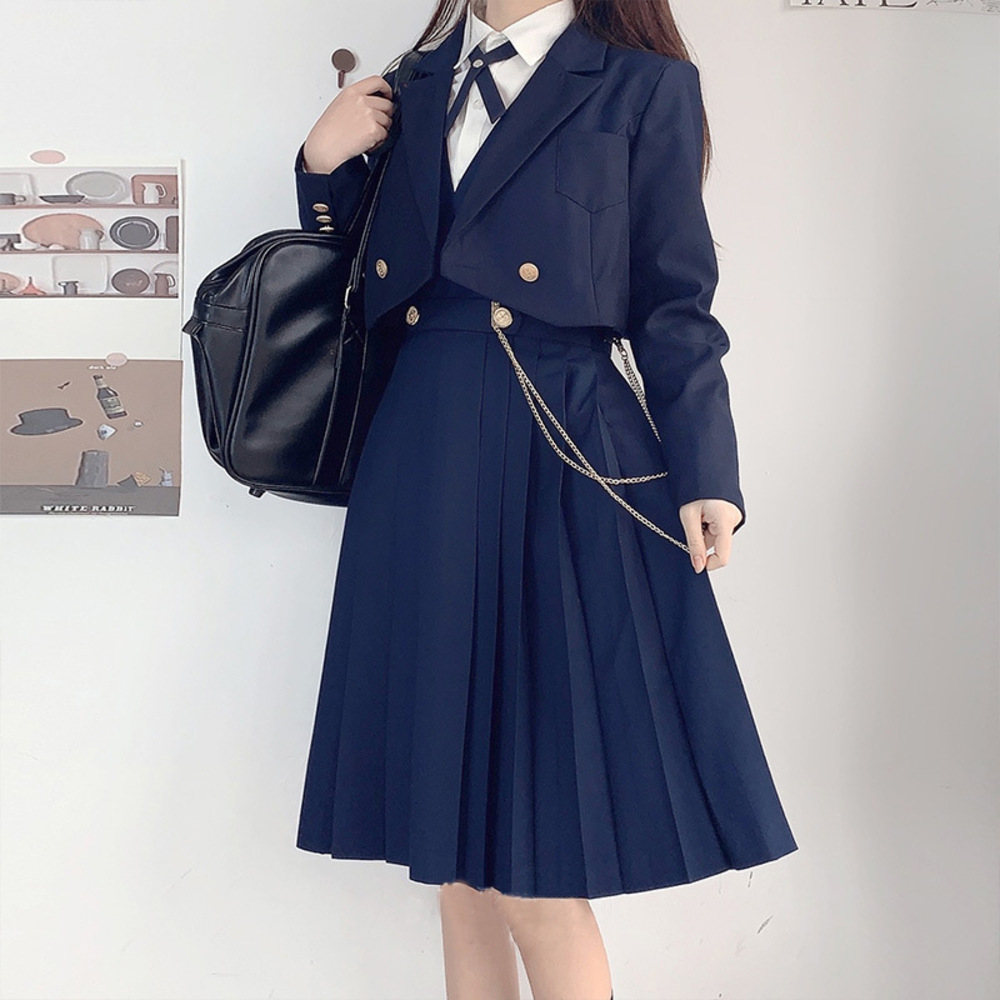 学生服 スーツ レディース 通販 セットアップ 上下セット 制服 フォーマル 卒業式 入学式 おしゃれ かわいい ジャンパースカート ワンピース 学生服 | BACKYARD FAMILY | 02