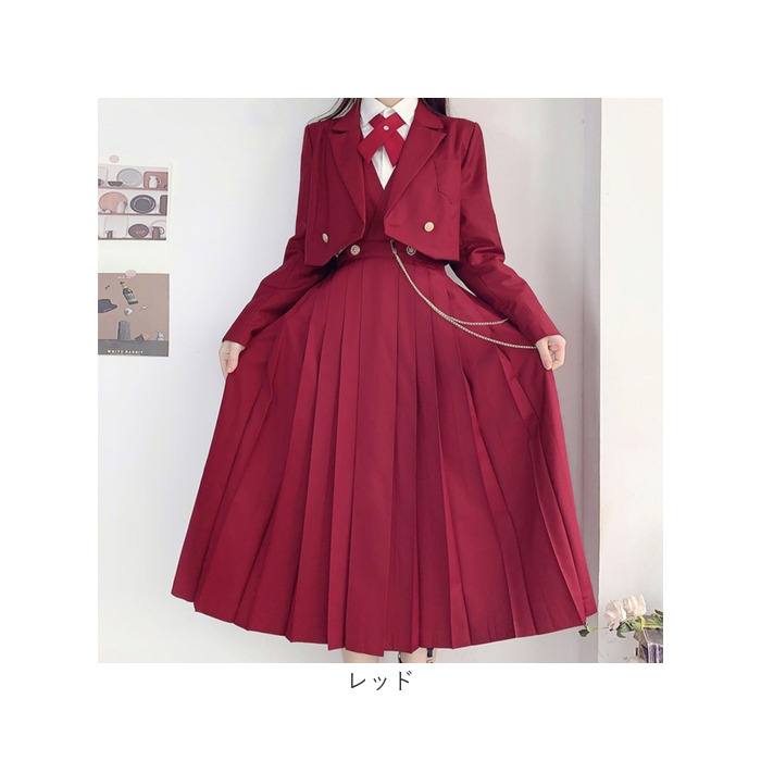 学生服 スーツ レディース 通販 セットアップ 上下セット 制服 フォーマル 卒業式 入学式 おしゃれ かわいい ジャンパースカート ワンピース 学生服 | BACKYARD FAMILY | 15