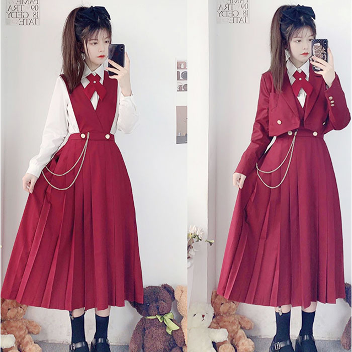 学生服 スーツ レディース 通販 セットアップ 上下セット 制服 フォーマル 卒業式 入学式 おしゃれ かわいい ジャンパースカート ワンピース 学生服 | BACKYARD FAMILY | 05