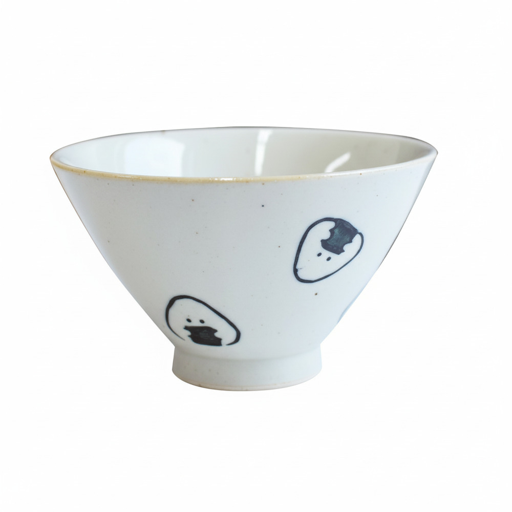 ぎゅっとおにぎりさん 茶碗 通販 日本製 波佐見焼 お茶碗 ご飯茶碗 茶わん ライスボウル かわいい おしゃれ キャラクター 可愛い 子供 キッズ 子ども |  | 01