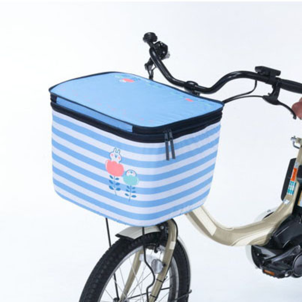 自転車 カゴカバー おしゃれ 通販 かごカバー 自転車カゴカバー 自転車かごカバー 前カゴカバー バスケットカバー かご カゴ カバー 2段式 かわいい |  | 02