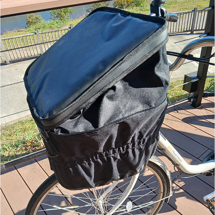 自転車カゴカバー 大型 2段 通販 自転車 カゴカバー 防水 前 バスケットカバー かごカバー フロントバスケット カゴ カバー フロント用 自転車カゴカバー | BACKYARD FAMILY | 11