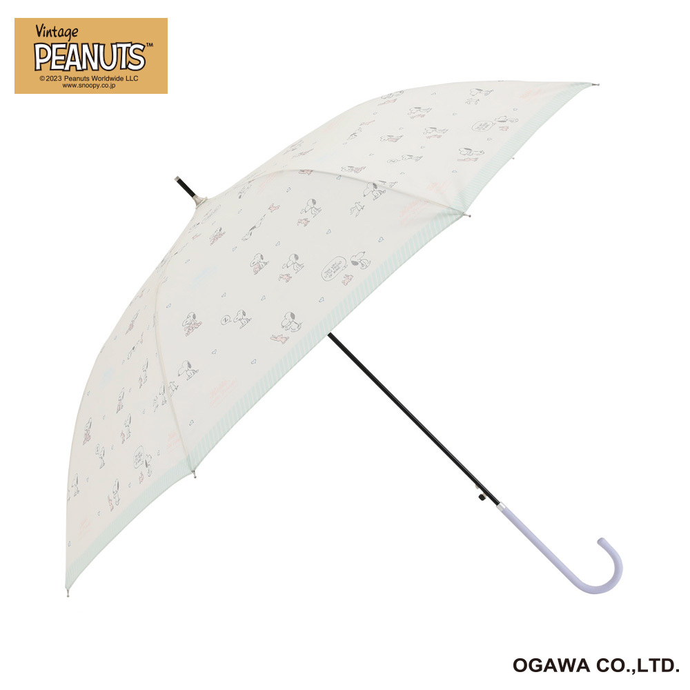 キッズ 傘 キャラクター 通販 スヌーピー グッズ 大人 長傘 60cm 晴雨兼用傘 かさ カサ 雨傘 日傘 ジャンプ傘 ワンタッチ傘 UVカット 遮光率 女の子 子供 キッズ | PEANUTS | 06