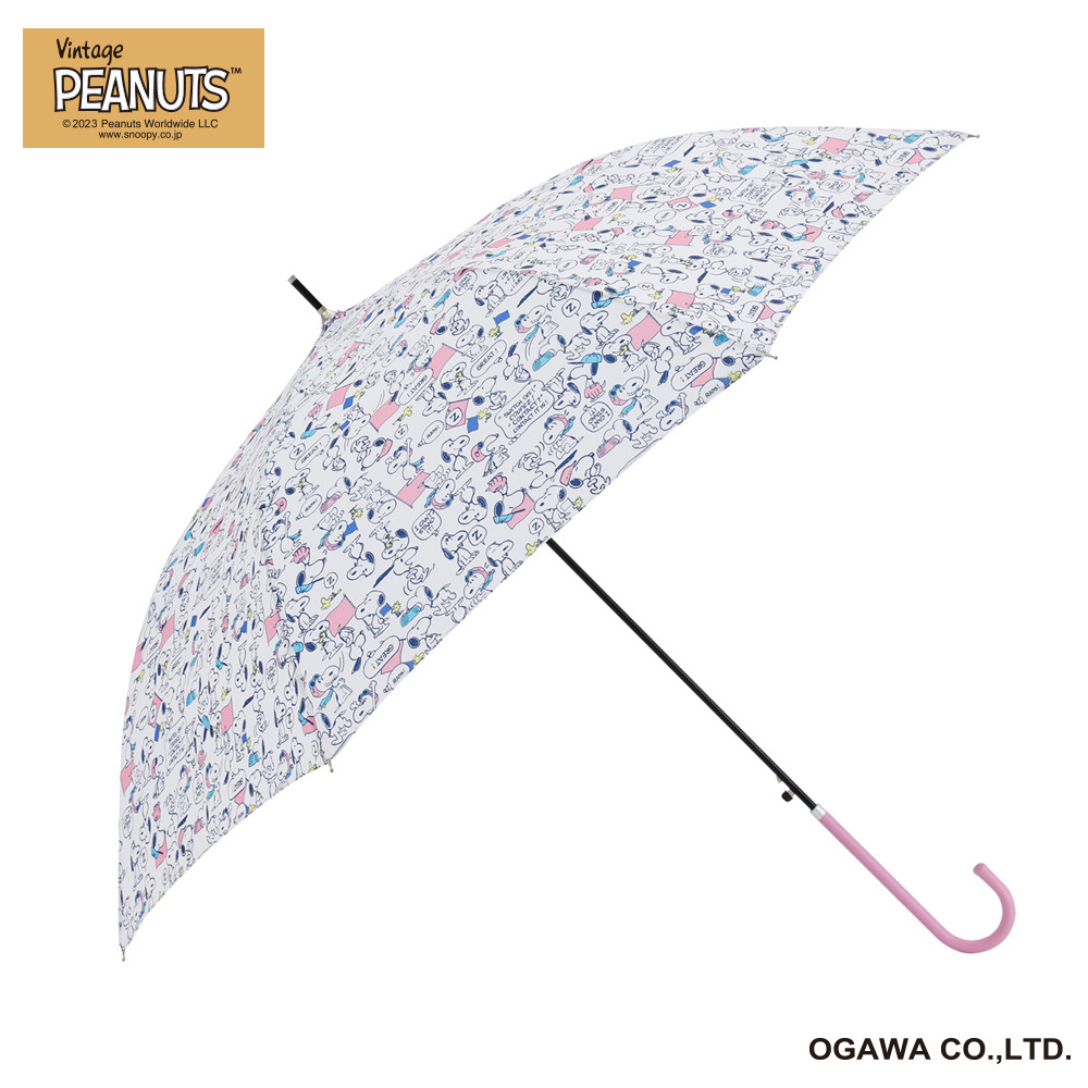 キッズ 傘 キャラクター 通販 スヌーピー グッズ 大人 長傘 60cm 晴雨兼用傘 かさ カサ 雨傘 日傘 ジャンプ傘 ワンタッチ傘 UVカット 遮光率 女の子 子供 キッズ | PEANUTS | 05