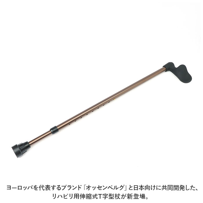 オッセンベルグ 杖 FGシリーズ FG 通販 ステッキ 伸縮杖 伸縮 幅広グリップ グリップ 幅広 しっかりと握れる 握りやすい T字 T字型 軽量 軽い オッセンベルグ |  | 07