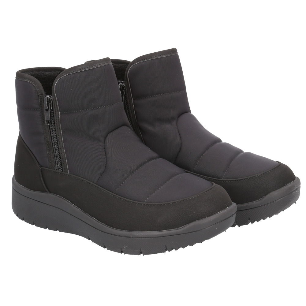 Pansy パンジー ブーツ レディース 通販 ショートブーツ レディースシューズ 靴 シューズ 婦人靴 ゆったり 幅広 ショート 防滑 滑りにくい あたたか | PANSY | 01