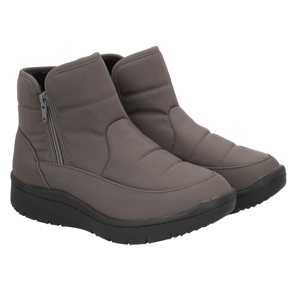 Pansy パンジー ブーツ レディース 通販 ショートブーツ レディースシューズ 靴 シューズ 婦人靴 ゆったり 幅広 ショート 防滑 滑りにくい あたたか | PANSY | 02