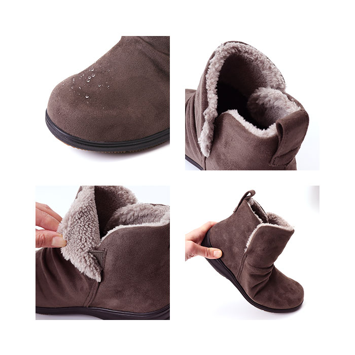 パンジー ブーツ pansy 4690 通販 ショートブーツ 婦人靴 レディース シューズ 幅広 5E ワイド 抗菌防臭 撥水 生活防水 雨の日 滑りにくい 歩きやすい | PANSY | 17