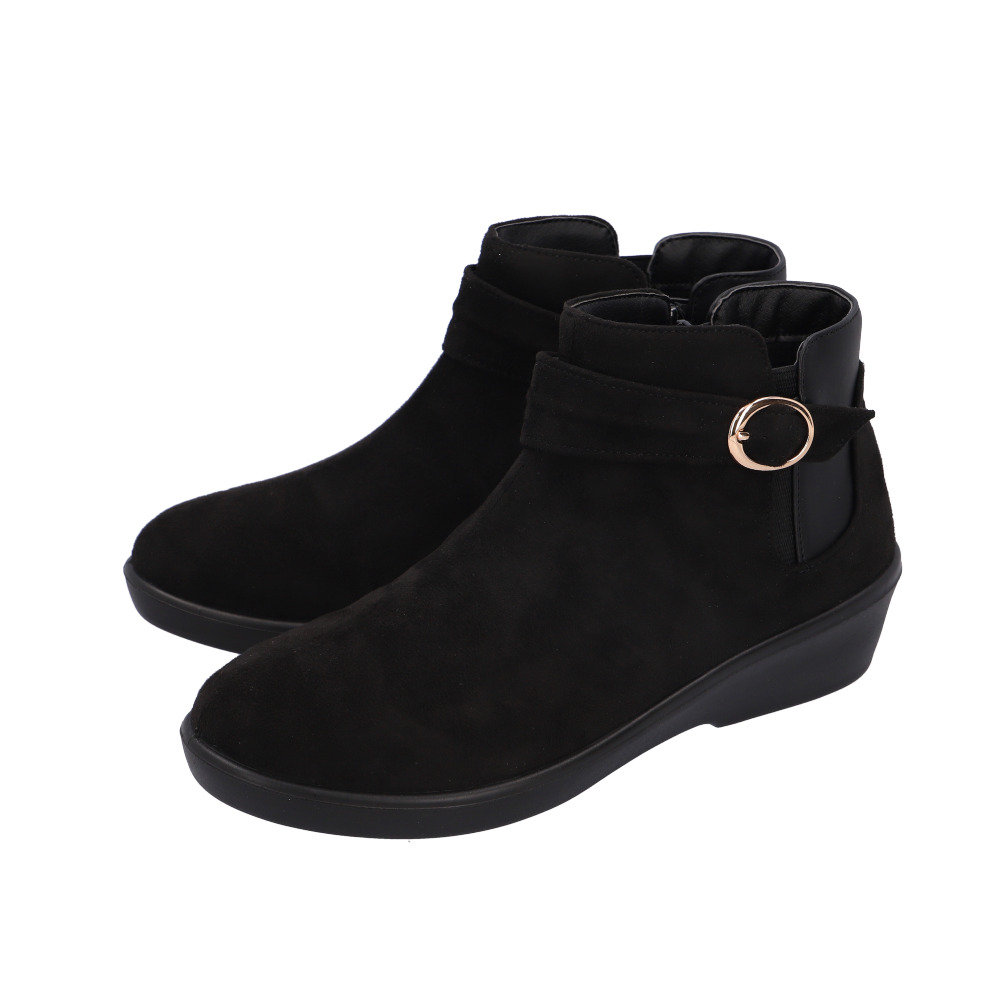 Pansy パンジー ブーツ レディース 通販 ショートブーツ レディースシューズ 靴 シューズ 婦人靴 ショート ゆったり 幅広 ゴム 生活防水 履きやすい | PANSY | 01