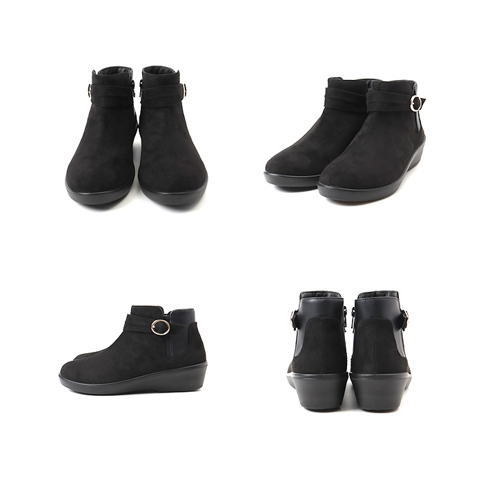 Pansy パンジー ブーツ レディース 通販 ショートブーツ レディースシューズ 靴 シューズ 婦人靴 ショート ゆったり 幅広 ゴム 生活防水 履きやすい | PANSY | 13