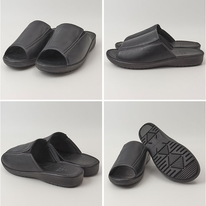 Pansy パンジー ルームシューズ メンズ 通販 スリッパ 室内履き 部屋履き 履きやすい 軽量 軽い 室内 来客用 家庭用 ビジネス用 シンプル 無地 フィット感 | PANSY | 10