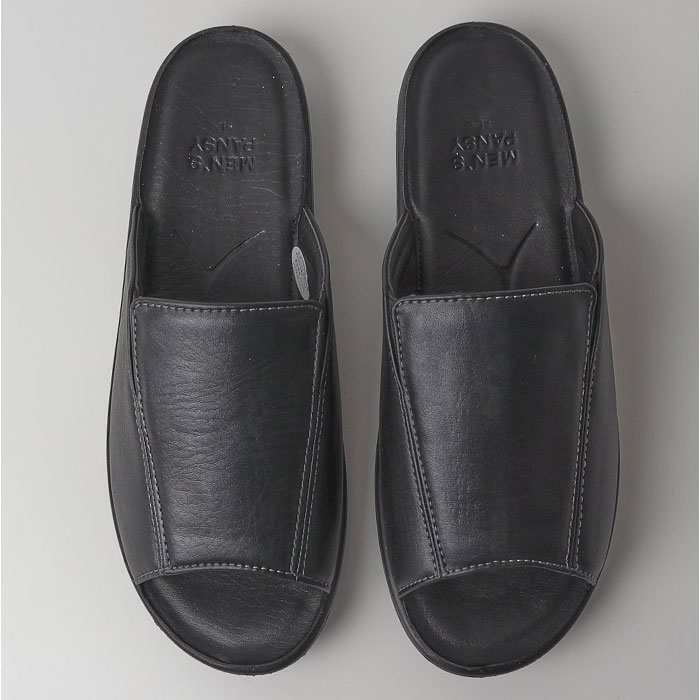 Pansy パンジー ルームシューズ メンズ 通販 スリッパ 室内履き 部屋履き 履きやすい 軽量 軽い 室内 来客用 家庭用 ビジネス用 シンプル 無地 フィット感 | PANSY | 11