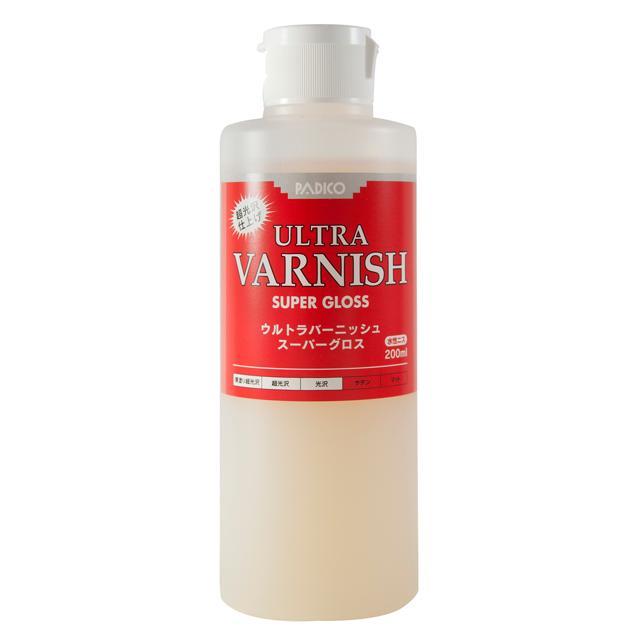 水性ニス 200ml パジコ PADICO ウルトラバーニッシュ ULTRA VARNISH ニス 水性 合成樹脂塗料 水性アクリルニス 光沢仕上げ スーパーグロス W仕上げ 水性ニス | ブランド登録なし | 03