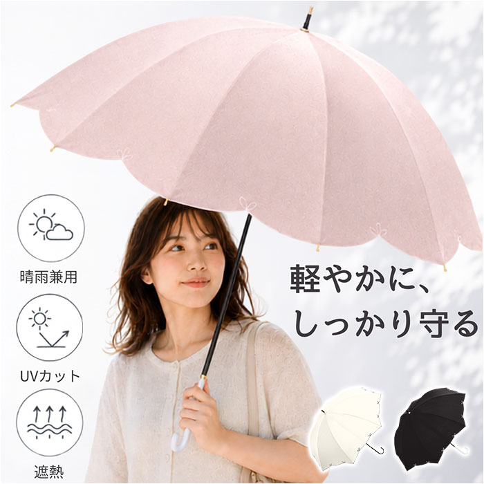NAKATANI（中谷） 日傘 日傘 通販 晴雨兼用傘 長傘 916-067 UV