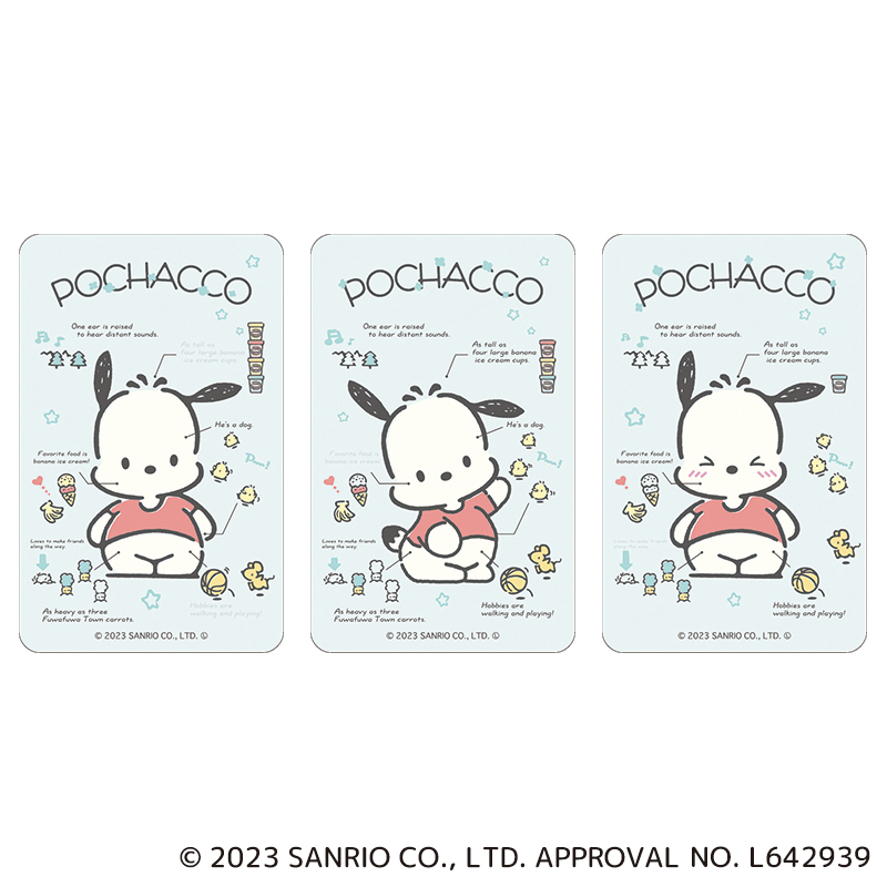 POCHACCO イラスト サンリオ 2022年 ポチャッコ サイン色紙 sanrio（サンリオ） ポチャッコ グッズ 通販 POCHACCO ステッカー