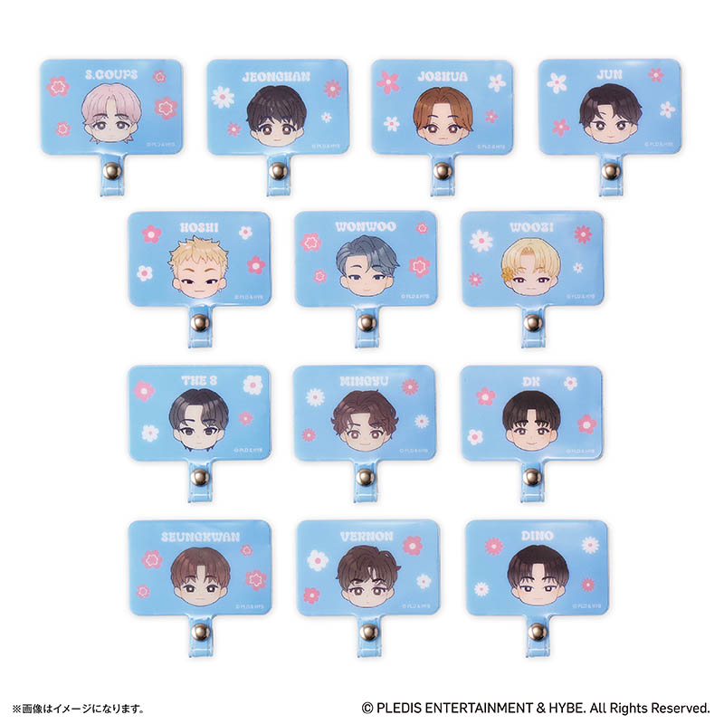 SEVENTEEN グッズ 通販 PetiTEEN フォンタブストラップ S.COUPS