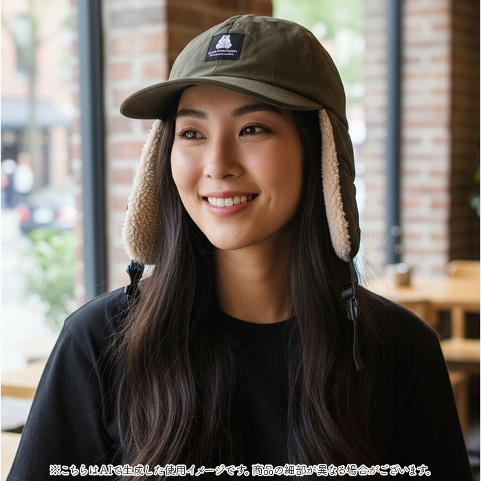 ポーラーベアバンク 帽子 polar bear bank 通販 シロクマ ボア キルティング レディース メンズ 防寒 あたたかい 深め 冬 あったか 中綿 ポーラーベアバンク |  | 09