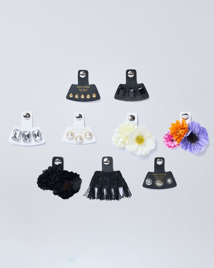 シューアクセサリー 通販 PERO COVER ペロカバー 装飾的アクセサリー シューパーツ シューチャーム シューズアクセサリー おしゃれ 上品 シューアクセサリー |  | 11