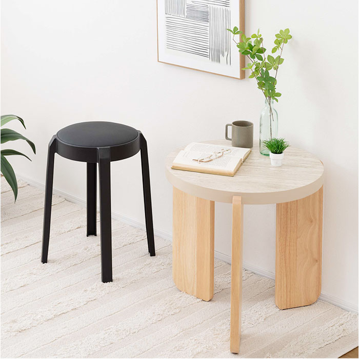 東谷 スツール PC-734 通販 丸椅子 スタッキングチェア 椅子 チェア 腰掛け イス いす スタッキング コンパクト シンプル おしゃれ 円形 省スペース 家具 東谷 |  | 06