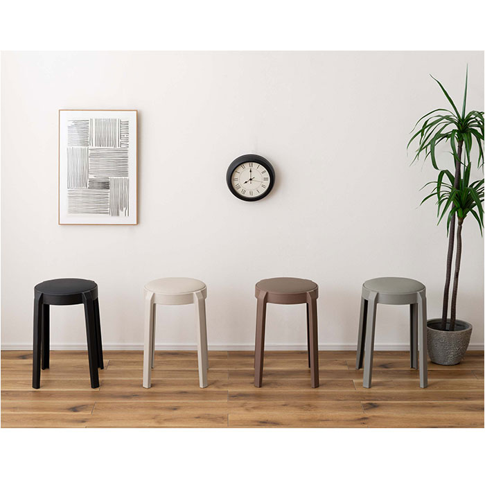 東谷 スツール PC-734 通販 丸椅子 スタッキングチェア 椅子 チェア 腰掛け イス いす スタッキング コンパクト シンプル おしゃれ 円形 省スペース 家具 東谷 |  | 11