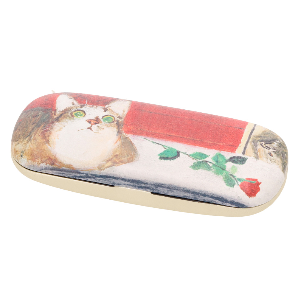 メガネケース 通販メガネケース おしゃれ 眼鏡ケース めがねケース マンハッタナーズ Manhattaner's セミハード 猫 ねこ ネコ レディース 大人 メガネケース | Manhattaner's | 05