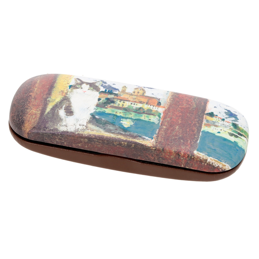 メガネケース 通販メガネケース おしゃれ 眼鏡ケース めがねケース マンハッタナーズ Manhattaner's セミハード 猫 ねこ ネコ レディース 大人 メガネケース | Manhattaner's | 06