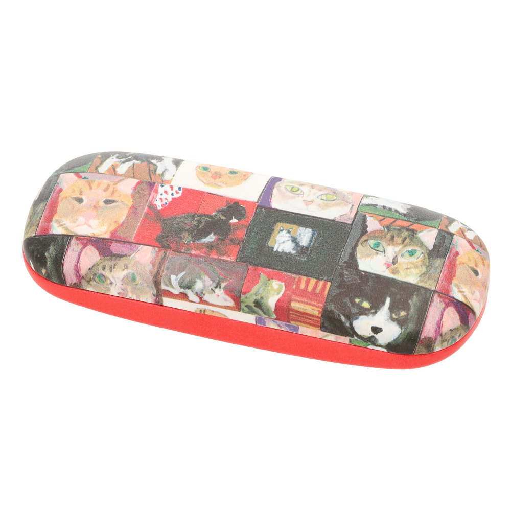 メガネケース 通販メガネケース おしゃれ 眼鏡ケース めがねケース マンハッタナーズ Manhattaner's セミハード 猫 ねこ ネコ レディース 大人 メガネケース | Manhattaner's | 09