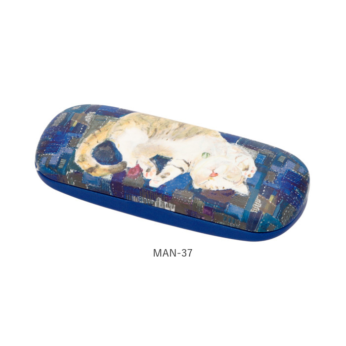 メガネケース 通販メガネケース おしゃれ 眼鏡ケース めがねケース マンハッタナーズ Manhattaner's セミハード 猫 ねこ ネコ レディース 大人 メガネケース | Manhattaner's | 27