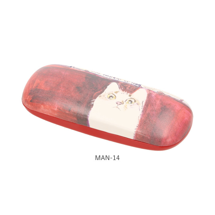 メガネケース 通販メガネケース おしゃれ 眼鏡ケース めがねケース マンハッタナーズ Manhattaner's セミハード 猫 ねこ ネコ レディース 大人 メガネケース | Manhattaner's | 19