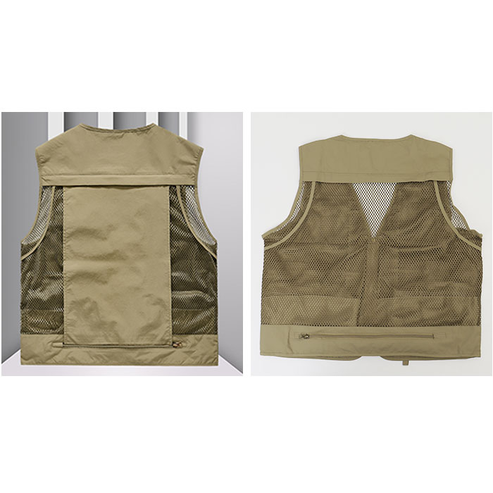 フィッシングベスト 登山 釣り ベスト 通販 ジレ チョッキ 羽織 羽織り vネック ジップアップ 速乾 裏メッシュ メッシュ ポケット 収納 フィッシングベスト |  | 10