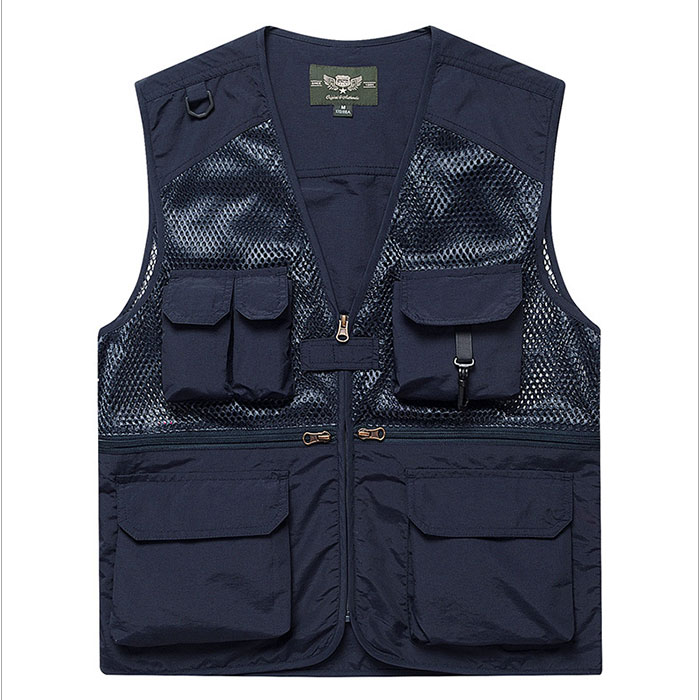 フィッシングベスト 登山 釣り ベスト 通販 ジレ チョッキ 羽織 羽織り vネック ジップアップ 速乾 裏メッシュ メッシュ ポケット 収納 フィッシングベスト |  | 11