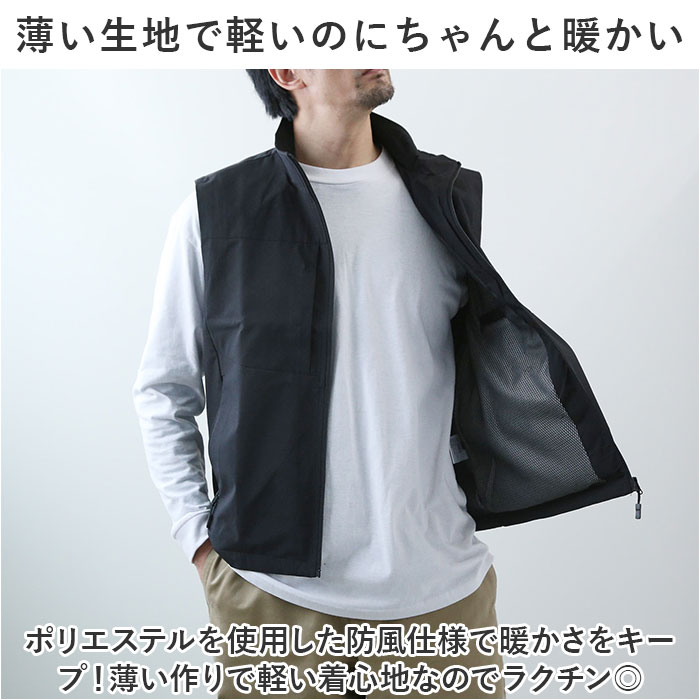 厚手 ベスト 防寒 冬 前開き メンズ 通販 ボアベスト リバーシブルベスト ジレ ジャケット リバーシブル ボアフリースベスト もこもこ 立ち襟 裏起毛 2way 厚手 |  | 03