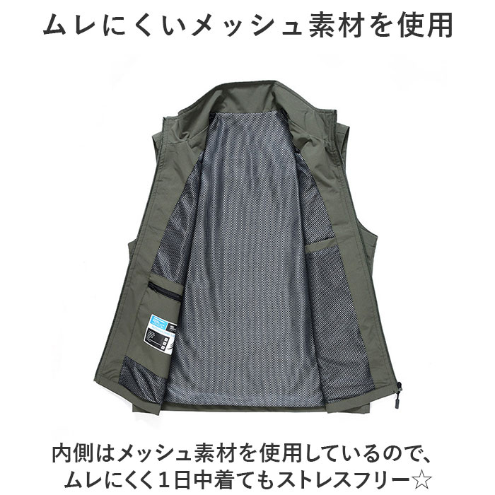 厚手 ベスト 防寒 冬 前開き メンズ 通販 ボアベスト リバーシブルベスト ジレ ジャケット リバーシブル ボアフリースベスト もこもこ 立ち襟 裏起毛 2way 厚手 |  | 07