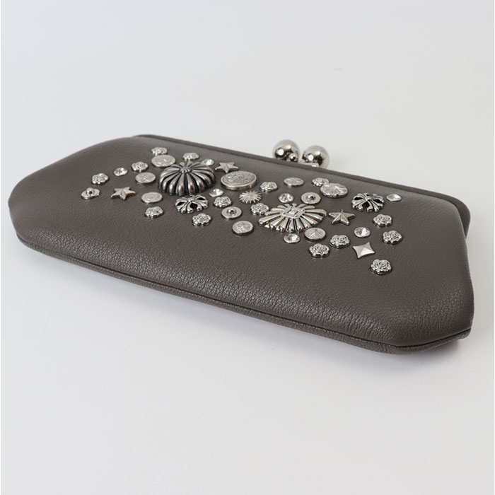 ペルケ がま口 財布 80-06-00101 通販 長財布 ロングウォレット がま口