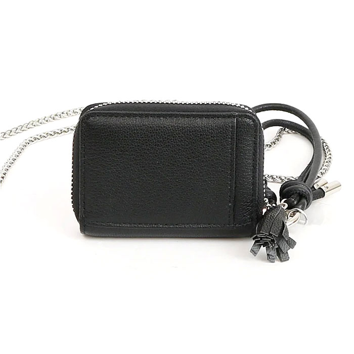 ペルケ ウォレットショルダー perche 80-06-00102 通販 お財布 財布 マルチスタッズ スマホ ストラップホルダー シート 小銭入れ ミニ サイフ 合皮 ペルケ |  | 14